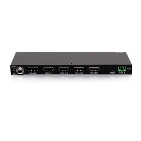 4-Port HDMI Switch - 4K 60Hz | HDMI Selectors, Splitters, & Switches | HDMI | Audio Video