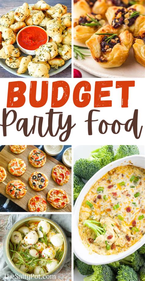 PARTY FINGER FOOD IDEAS ON A BUDGET! | The Salty Pot