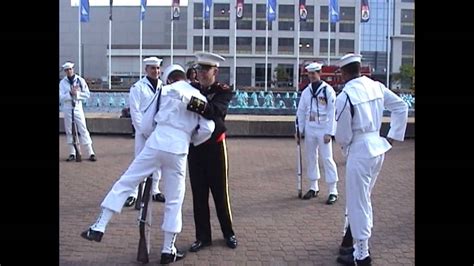 Navy Ceremonial Honor Guard Drill Team - YouTube