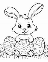 35 Easter Coloring Pages Free Cute Sheets sketch template