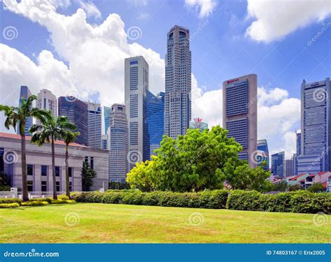 Parliament House Building at Marina Bay in Singapore Editorial ...