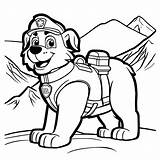 Everest From Paw Patrol On A Mountain Climb coloring Page Lulu Pages sketch template