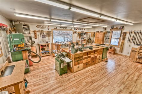 The Workshop | Garage workshop layout, Woodworking shop layout, Workshop layout