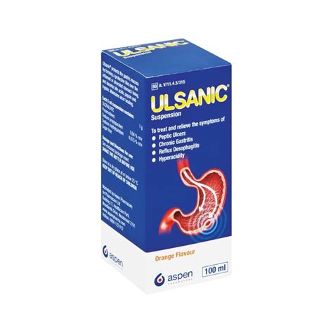 Ulsanic Suspension 100ml – SHELLY BEACH PHARMACY