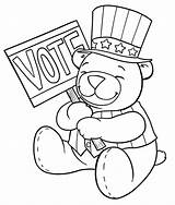 Election Day Coloring Pages Printable For Free Download sketch template