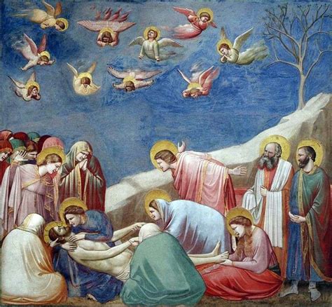 Lamentation of Christ by Giotto ️ - Giotto