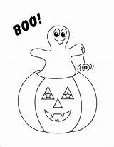 Smarty Pants Fun Printables Halloween Ghost And Pumpkin Coloring Page  sketch template