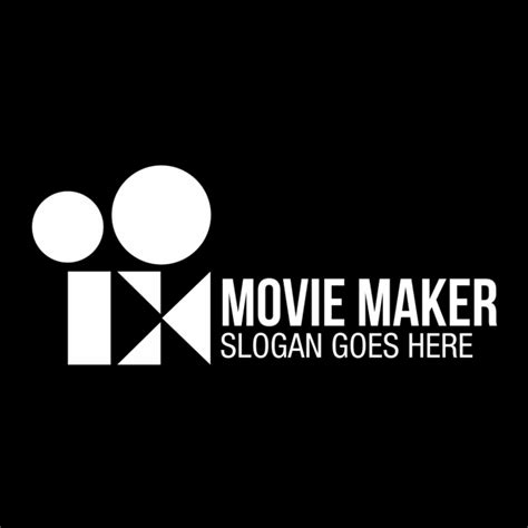 Movie Maker Logo | Graphic design background templates, Professional ...