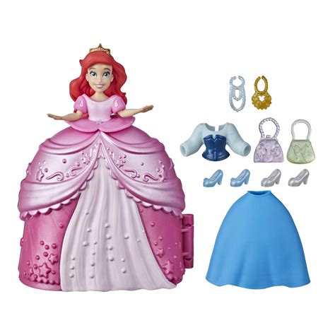 Buy Disney Princess Secret Styles Fashion Surprise Ariel, Mini Doll Playset With Extra Clothes ...