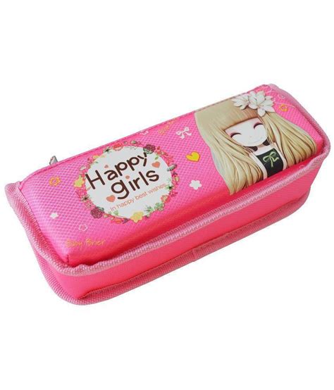 Chrome Pink Pencil Box: Buy Online at Best Price in India - Snapdeal