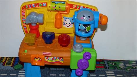 Fisher Price Laugh Learn Learning Workbench toy - YouTube