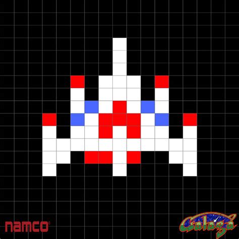 Galaga Ship Gets Pixelated by Hazlamglorius on DeviantArt