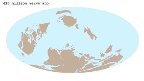 The breakup of Pangaea - Vivid Maps | Plate boundaries, Map, Pangaea