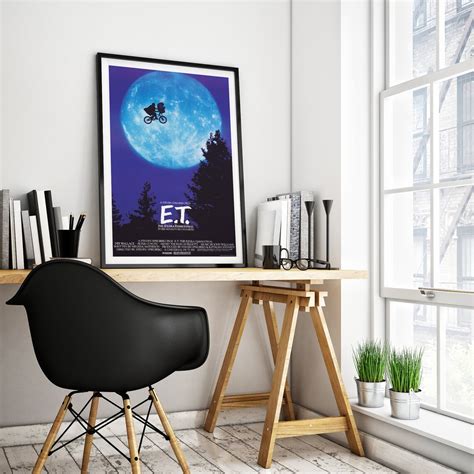 E.T. The Extra-Terrestrial Poster ET Movie Poster ET Extra | Etsy