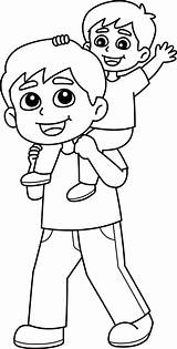 Dibujos de papa Para Colorear  Vsun sketch template