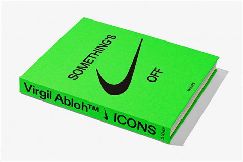 Nike x Virgil Abloh – ICONS “Something’s Off” Book | Nice Kicks