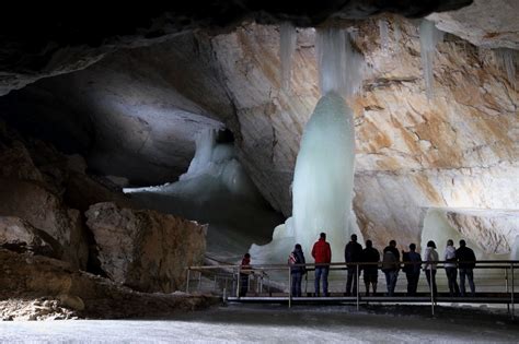 explore the Dachstein Caves, one of Europe's most impressive cavern ...