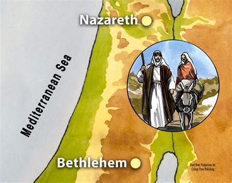 Biblical Nazareth Map