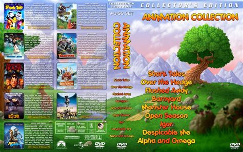 Animation Collection - Movie DVD Custom Covers - Animation set :: DVD ...