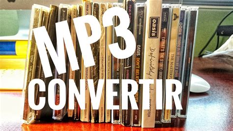 Convertir colección de discos compactos #CD a #MP3 - YouTube