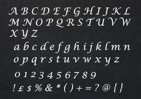 Alphabet Letters Chalkboard Free Stock Photo - Public Domain Pictures