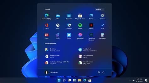 Windows 11: This is the new centered Start menu and Taskbar UI ...