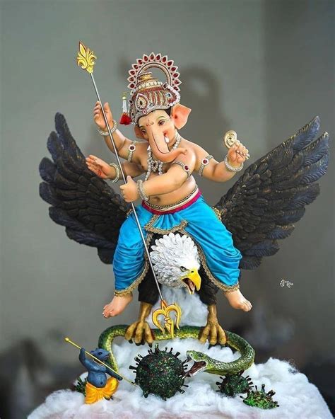 Ganesh ji 4k Hd wallpaper ️⭕️ ️ Jai Ganesh, Ganesh Idol, Lord Ganesha ...