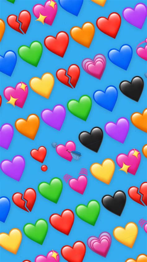 Heart Emoji Wallpaper