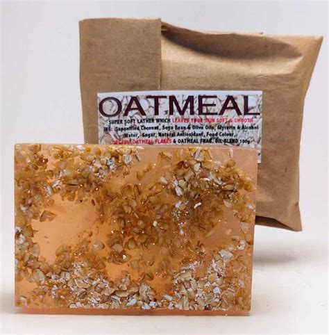 Oatmeal Health Bar Soap (organic & biodegradable) 80gr | Health Soaps Bath & Body