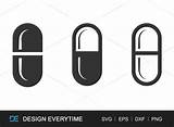 Medicine Silhouette sketch template