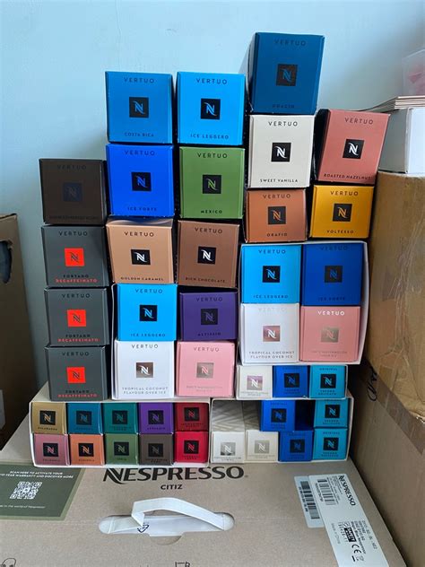 Nespresso VERTUO & ORIGINAL capsules, Food & Drinks, Beverages on Carousell