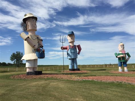 Enchanted Highway Sculptures | Enchanted highway, Roadside attractions ...