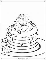 22 Pancake Coloring Pages Free PDF To Print  Woo sketch template