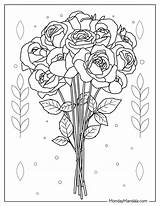 20 Rose Coloring Pages Free PDF Printables sketch template