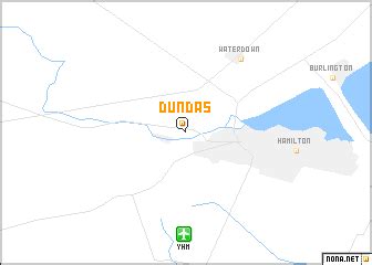 Dundas (Canada) map - nona.net