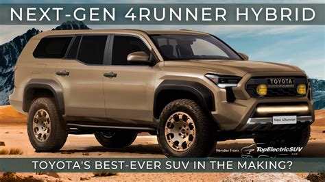 Next-gen Toyota 4RUNNER Hybrid Preview (2024 Launch reported) | What we expect - YouTube