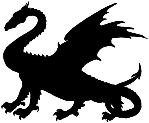 Game of thrones dragon silhouette free download clip art – Clipartix