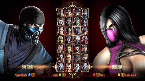 Mortal Kombat 9 Female Characters