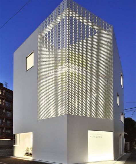 Perforated Metal Panels for Architectural Facade Design | Facade design, Minimalist architecture ...