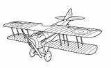 Printable Coloring Pages Airplane sketch template