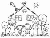 Free Printable Happy Family Coloring Pages For Kids  coloring sketch template