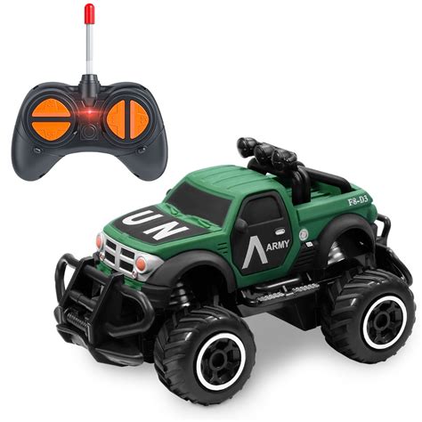 Outdoors Toys for 4-5 Year Old Boys Race Car Toys Remote Control Trucks for 5-6 Year Old Kids ...