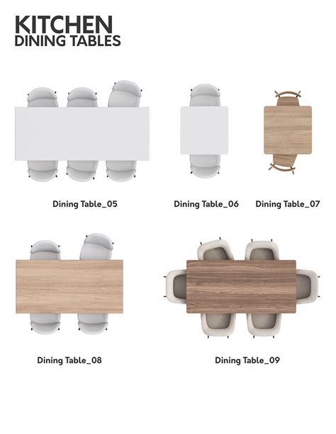 2D Floor Plan Furniture - Top View PSD - MORE than 300 cutouts 3D model ...