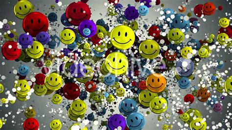 Smiles Positive Smiley Background Motion Graphic Loop Animation Backdrop - YouTube