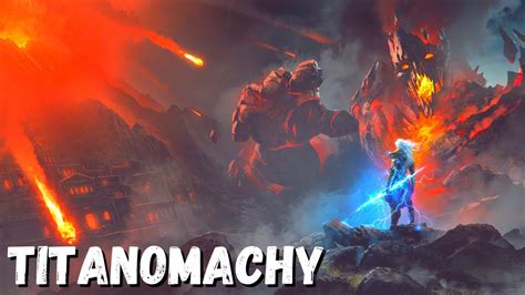 Titanomachy - Epic War of the Titans in Greek Mythology - YouTube