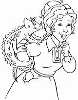 Magic School Bus Coloring Book Coloring Pages sketch template
