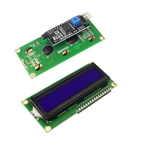 1602 (16x2) LCD Display with I2C/IIC interface - Blue Backlight buy online at Low Price in India ...