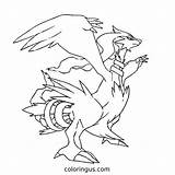 Legendary Pokemon Coloring Pages Free Printable PDF sketch template