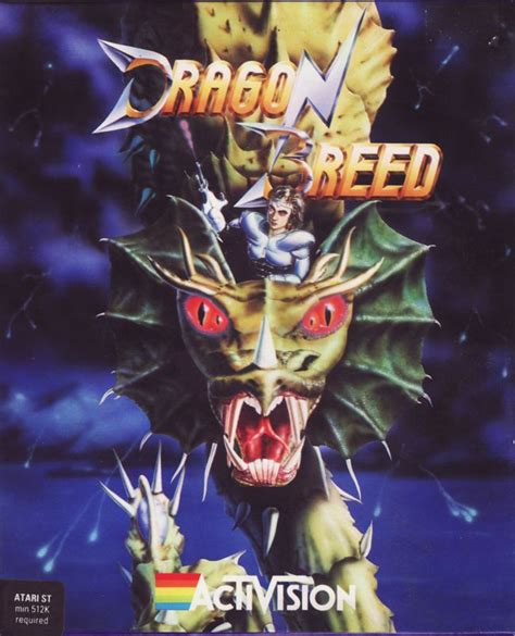 Dragon Breed (1989) box cover art - MobyGames