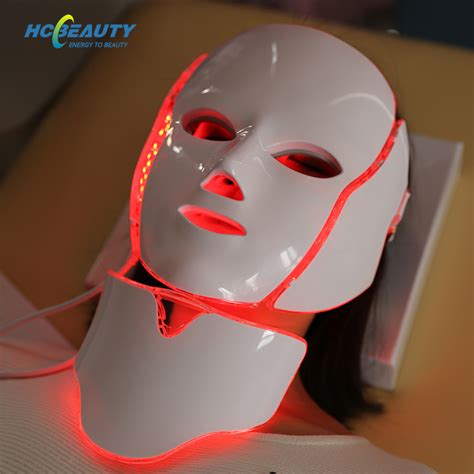 7 Color Led Light Face Mask Anti-aging Acne Removal